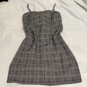 NWT windsor fall colored plaid mini dress